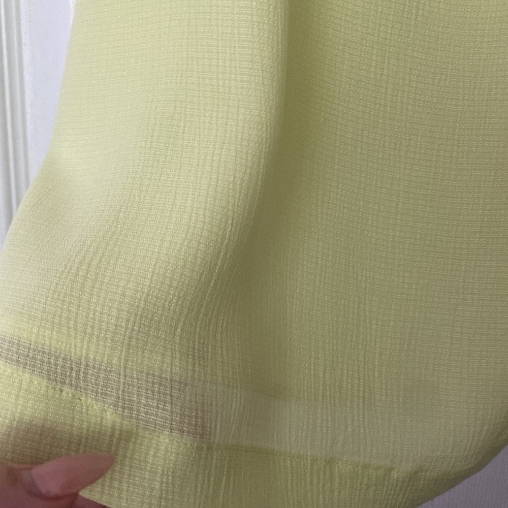 Vince Camuto Summer Green Tassel Tie Cami XL - Picture 3 of 4
